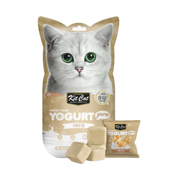Kit Cat Treat Freeze Dried Yogurt Yums Cheese 10 pcs